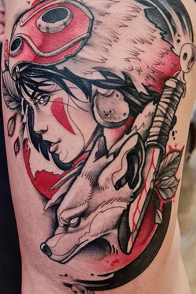 TATUAJE REALISTA — trabajo real de Sindy Tattoo